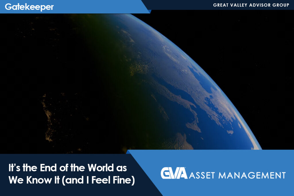 Earth from space with a blue banner at the bottom displaying the article title and the GVA Asset Management logo.